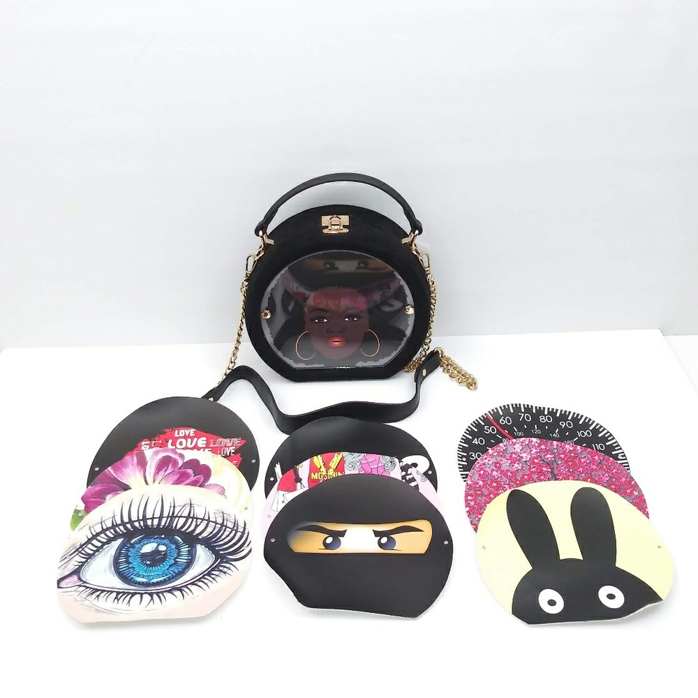 Round  face purse - Picture 4 of 4